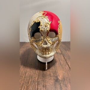 Day of the Dead Mask Dia de los Muertos Masquerade Musical Skull Mask Hard Mold
